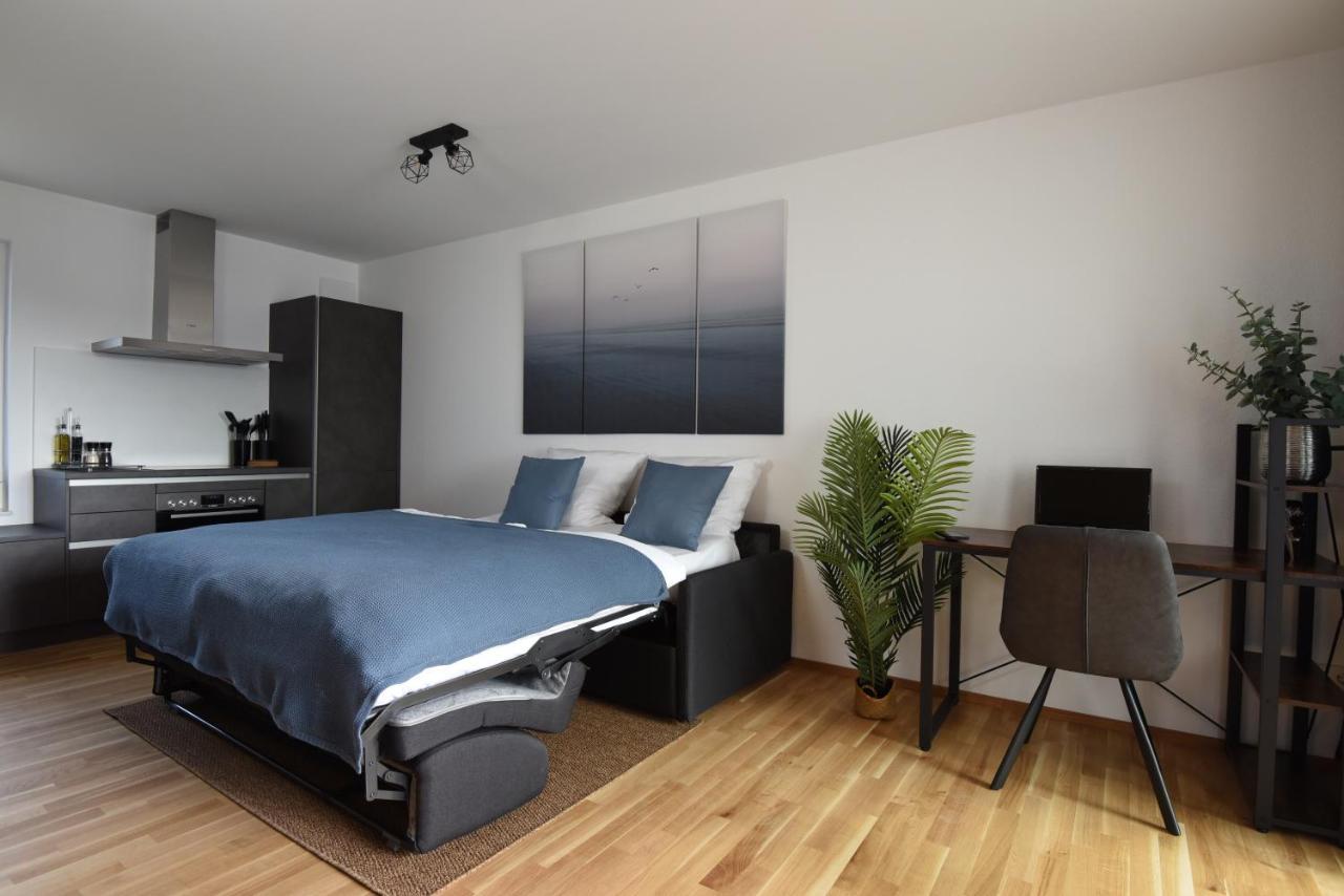 Inhomevision Neubau, Design, Balkon, Barrierefrei, Wlan Markgröningen Zewnętrze zdjęcie