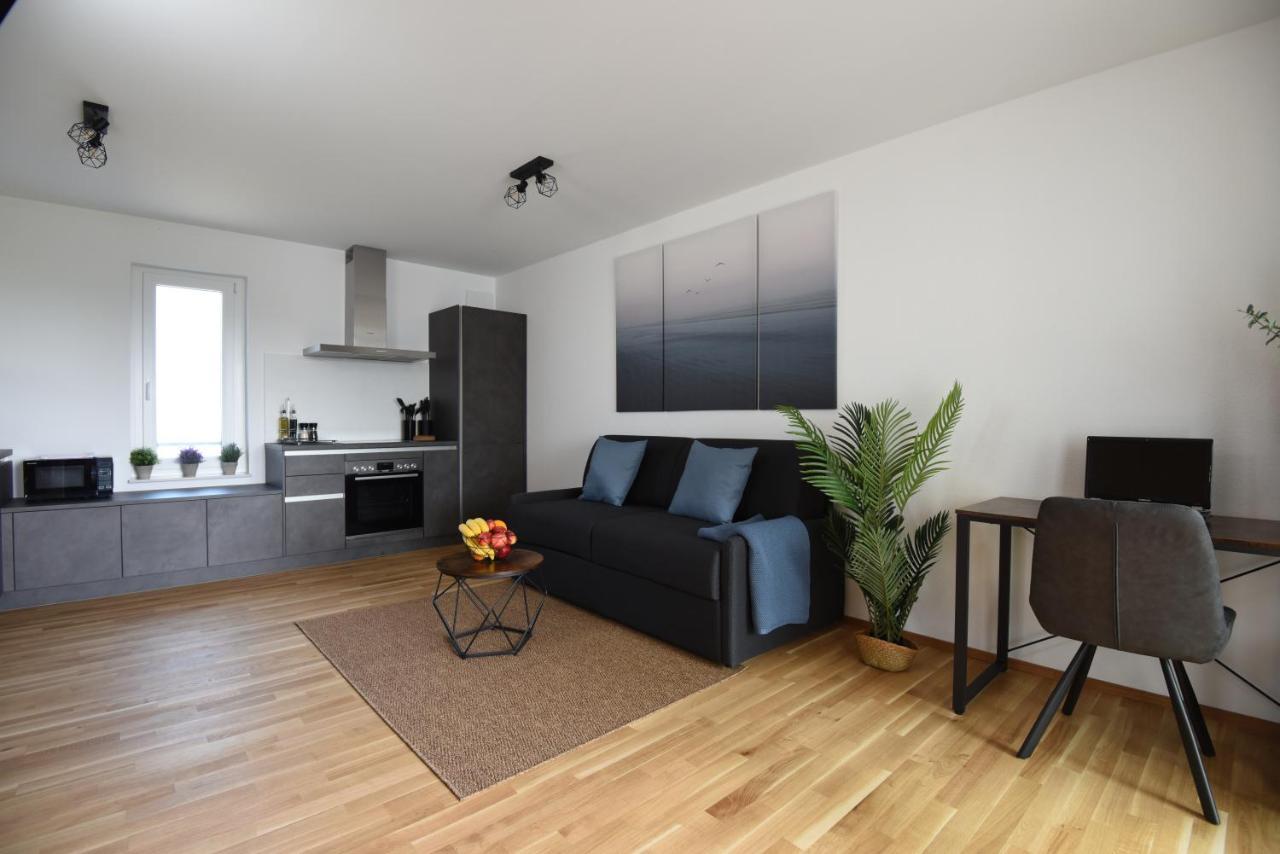 Inhomevision Neubau, Design, Balkon, Barrierefrei, Wlan Markgröningen Zewnętrze zdjęcie