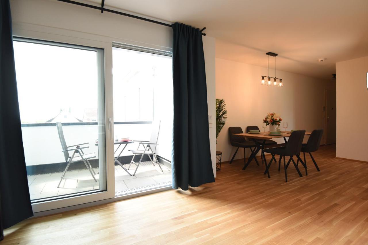 Inhomevision Neubau, Design, Balkon, Barrierefrei, Wlan Markgröningen Zewnętrze zdjęcie